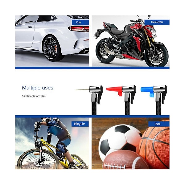 Bilpumpe, Dekkpumpe, Luftkompressor, Bil, Motorsykkel, Dekkpumpe, Lading