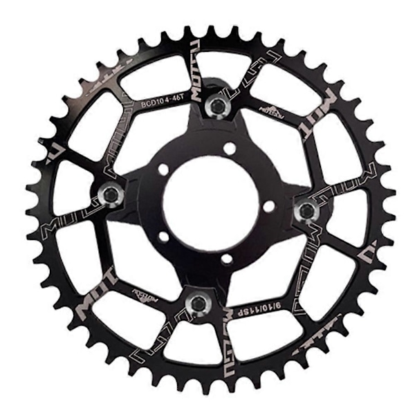 104BCD Kædering Adapter+Kædehjul 46T til BBS01 BBS02 Mid Drive Motor Elektrisk Cykel Del Bl
