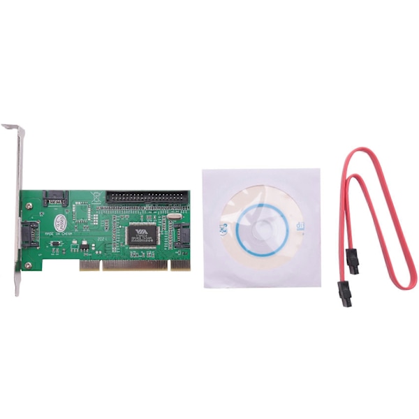4 Portin SATA PCI -laajennuskortti ja IDE VIA VT6421a -piirisarja