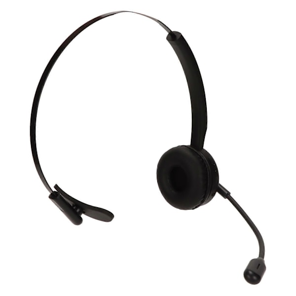 Bluetooth-puhelinheadset, yhden korvan langaton asiakaspalvelukuuloke pyörivällä mikrofonilla PC:lle, matkapuhelimelle ja kannettavalle tietokoneelle
