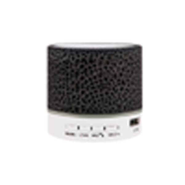 Høyttaler - Bluetooth med LED - Bærbar og Mini Svart