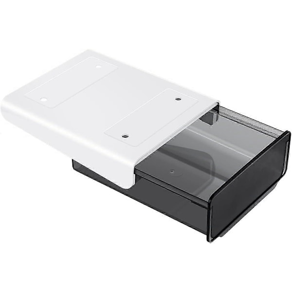 1 stk. Skuff under skrivebord, skjult oppbevaring under bord, selvklebende plast