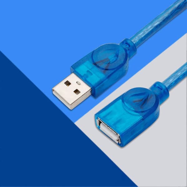1,5/5/10m USB 2.0 Højhastigheds Transmission Han til Hun Dataforlængerkabel