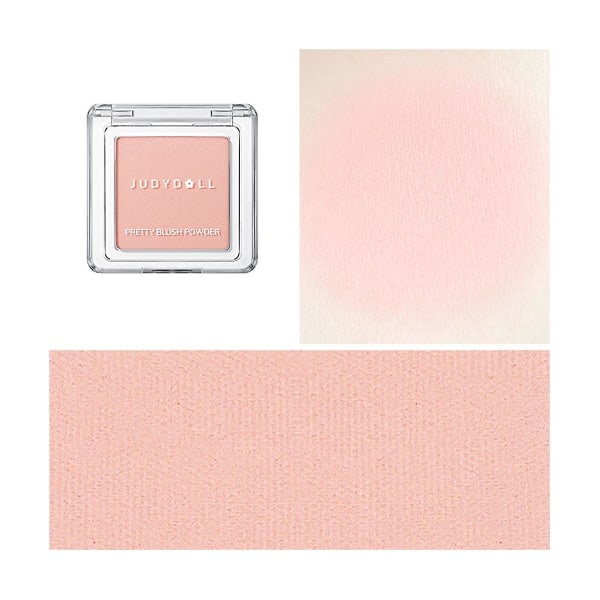 Orange Monokrom Blush Highlight Repair Blush Lila Blush Peach Naturlig Mjölkrosa Ömt Flickeblush