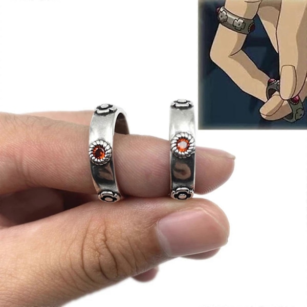 Cosplay-asut Metallisormus Sophie-sormus Teinikorut Asusteet Rekvisiitta