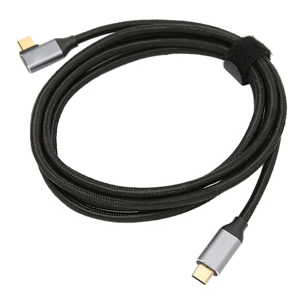 USB C til USB C 3.1 Gen 2 Kabel 100W 5A ved 20V Støtter 4K ved 60hz Videoutgang 10Gbps Dataoverføring med for E Marker Chip 2 meter/6.6ft