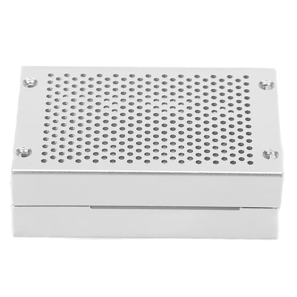 Beskyttende etui i aluminiumslegering med kjølevifte for Raspberry Pi
