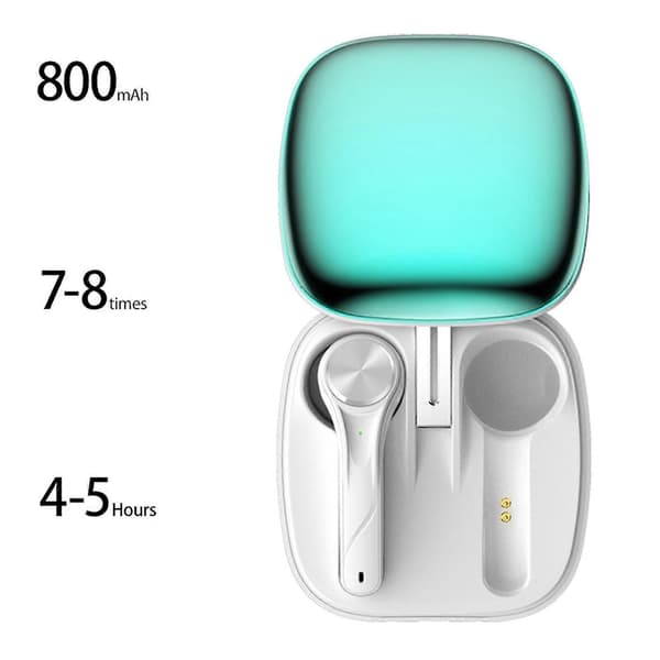 True Wireless Hörlurar Bluetooth Hörlurar Med Trådlöst Laddningsfodral Vattentäta