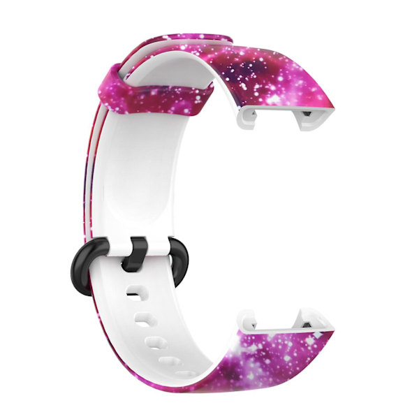Kompatibel för Xiaomi Mi Watch Lite för Redmi Watch Lite Smart Watch Ersättning Armband med Tryck Silikon Armband Kamouflage Svart