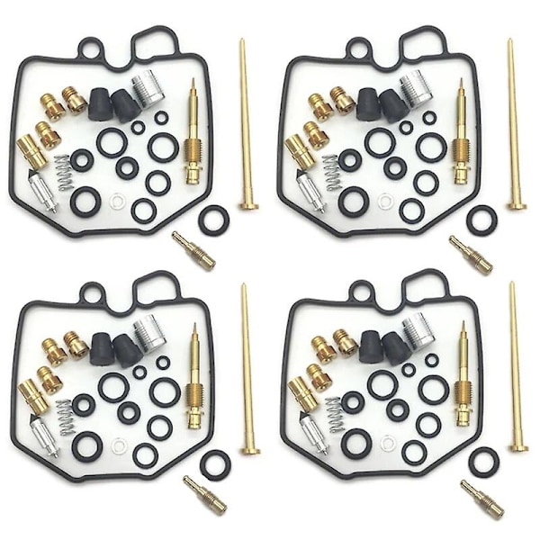 4X Motorcykel Förgasare Carb Reparation Återuppbyggnad för Honda CB750 CB750C CB750K CB750SC 80-83