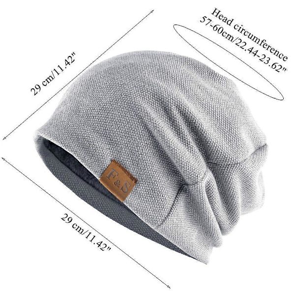 Elastisk Strikket Bomull Sports Varmer Casual Hodeplagg Strikket Solid Unisex