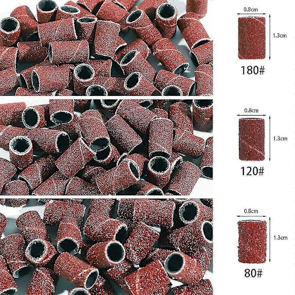 Professionella slipband för nagelfräsbits
