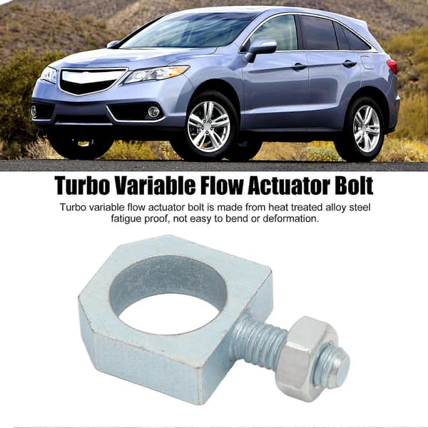 Turbo Variabel Flow Aktuator Bolt Legert Stål Høy Hardhet VGT Stangende Link for Acura RDX 2007 til 2012