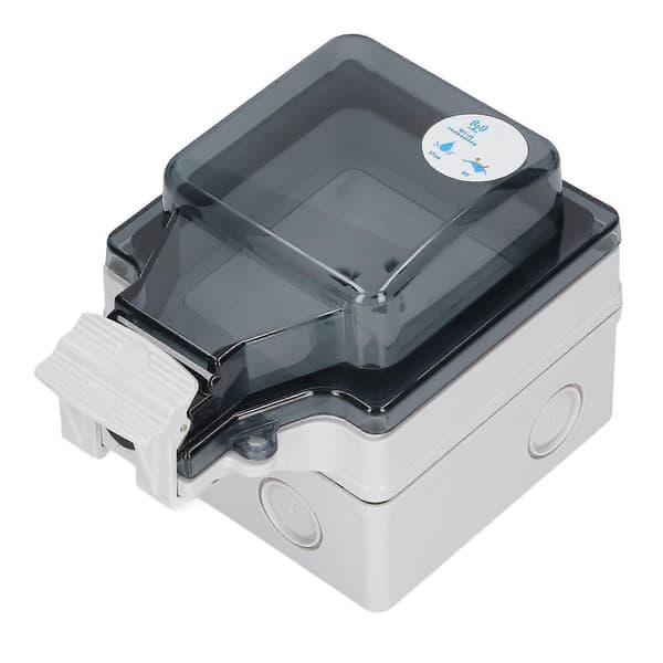Vanntett WIFI Utendørs Stikkontakt med Timer for Terrasse Hage 110-250V 16A