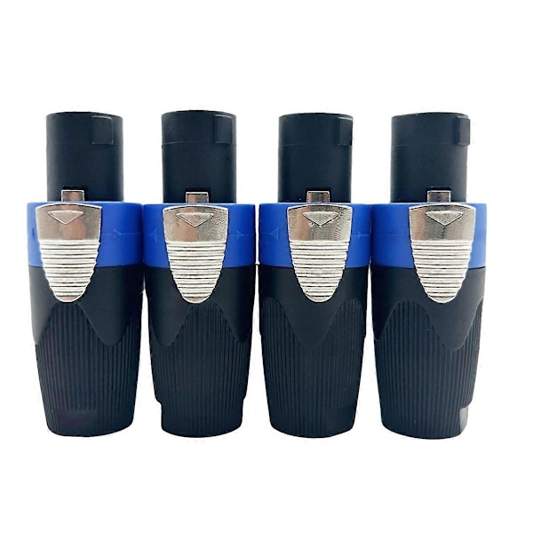 30 kpl Nl4Fx Speakon 4-napainen pistoke uros audiopuhujaliitin kaiutin tehovahvistin Ohm-Head Nl4Fx -liitin
