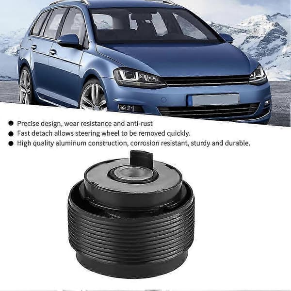 Aluminium Legering Bilrat Nav Hurtigudløser Adapter Kit