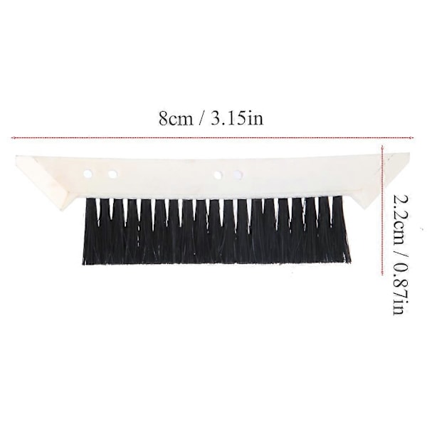 2 st Öppningsborste Stickmaskin Öppningslåsborstar Passar KR830 KR840 YEMAA