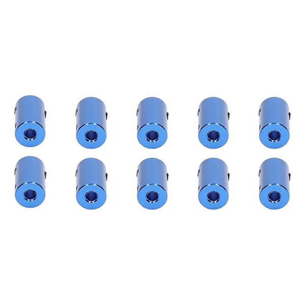 10 stk. akselkobling stepmotor kobling 14 mm diameter 25 mm længde samlingsstik 5x8 mm / 0,2x0,31 tommer blå YEMAA