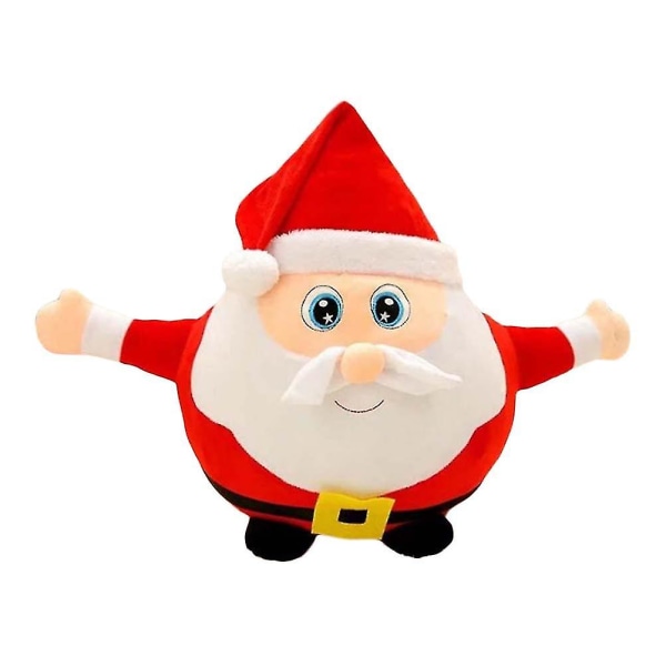 Julklappar Julsjungande docka jultomten Plyschleksak Upplyst jultomte