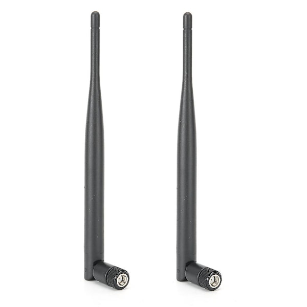 Slitesterk Dual-Band 2.4/5.8G WiFi Router Antenne - Høy Forsterkning 6DB (2 stk)