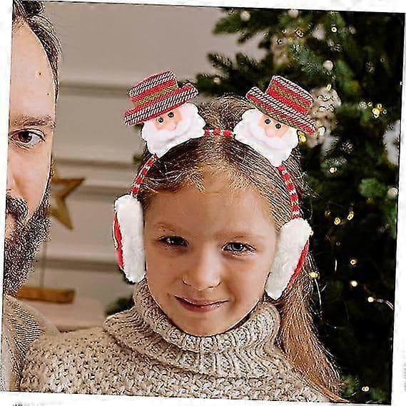 WJTG Jul öronmuffar Jul öronmuffar Jul utomhus Julkläder Jul öronmuffar PlasticJ
