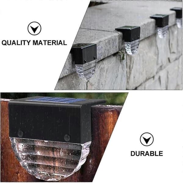 Marvelmerit Solar Pool Lights, Solcellslampor för Poolkanten, Trådlös Ljussensor half round