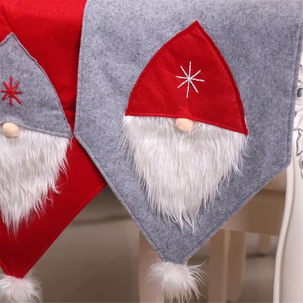 Julbordslöpare, Klassisk Köksbordsdekor Höstbordslöpare Eldstadsscarf Tomtar