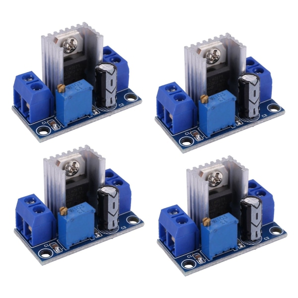 4x Lm317 Dc-dc 1.5a 1.2-37v Adjustable Power Supply Board Dc Converter Buck Module