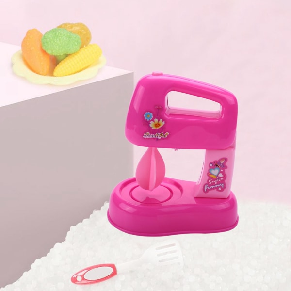 Børn Børn Køkken Elektrisk kage Chokolademixer Blender Lad som lege legetøjsgave