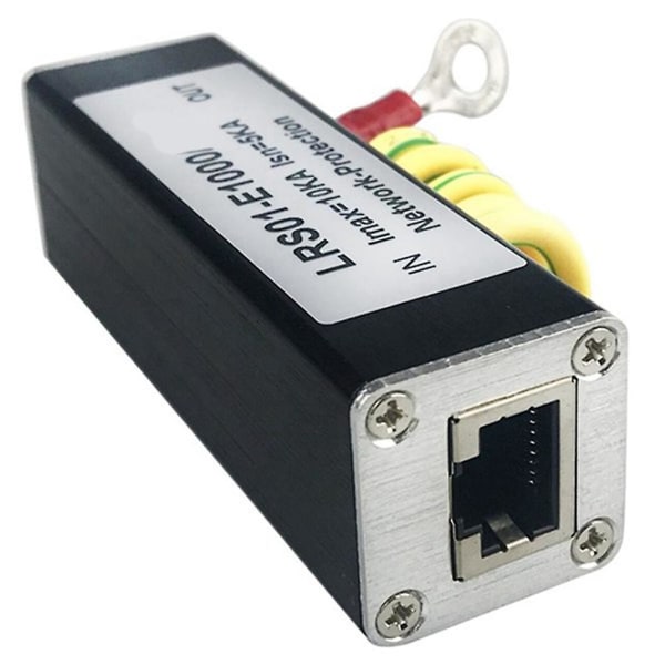 Poe 1000m Nettverksbeskytter Poe 1000m Monitor Kamera Overspenningsvern Rj45 Gigabit Ethernet Protecti
