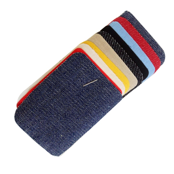 18 st Denim Järn-på-lapp Tyg Armbåge Applikationer Byxor Knä Kläder Dekaler För Kläder Nedre Jacka Tält Väska