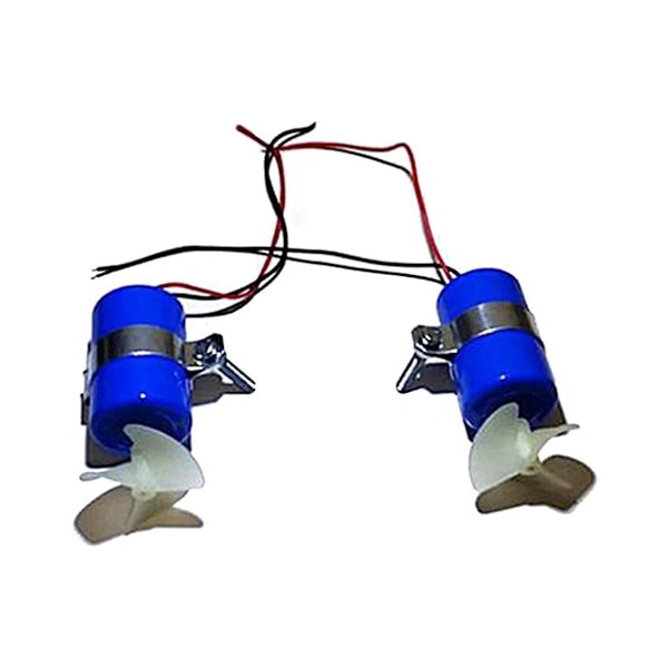 1 Par RC Jetbåt Under vann Motor Thruster 7.4V 16800RPM CW CCW 3-Blader Propell For DIY -ROV R