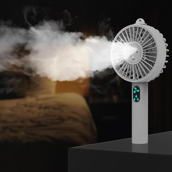 Mini Bærbar Håndholdt USB Genopladelig Mist Sprøjte Desktop Luftkøler