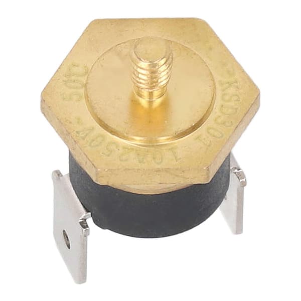 5 st KSD301 Koppar Termostat Bimetall Normalt Stängd M4 Snäppskiva Temperatur Switch 250V 40 YEMAA