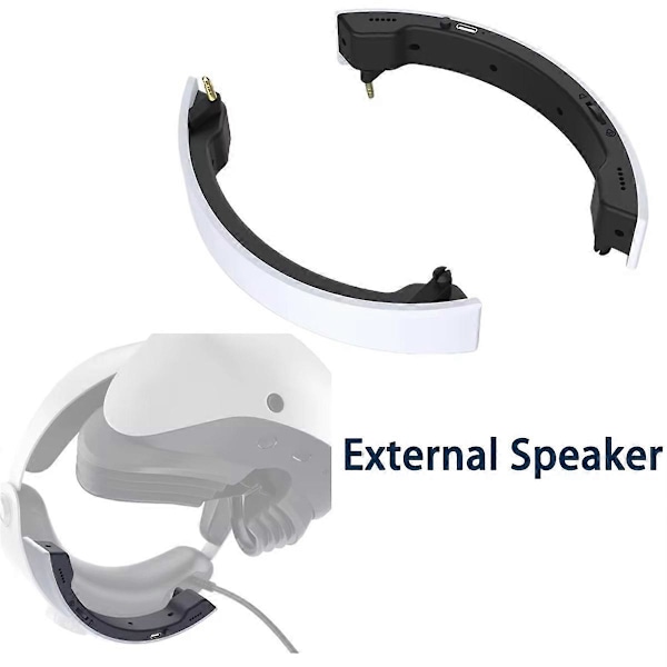 Til PS VR2 VR Hjelm Ekstern Højttaler Bærbar Stereo Lydforstærker