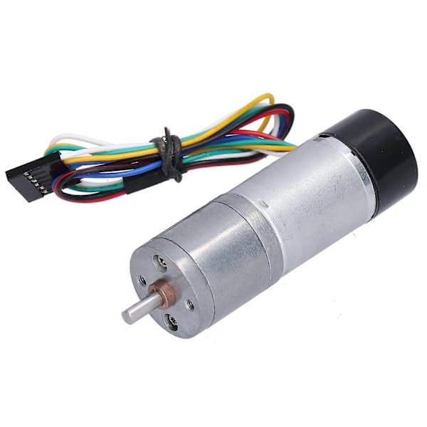 DC-girmotor med enkoder, hastighetsmålingssignal, tilpasset smartbil JGA25?371DC24V 1360RPM