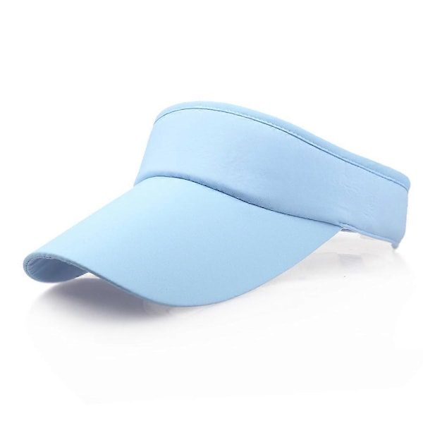 Blå Sommer Unisex Polyester Utendørshatt Pustende Solhatt