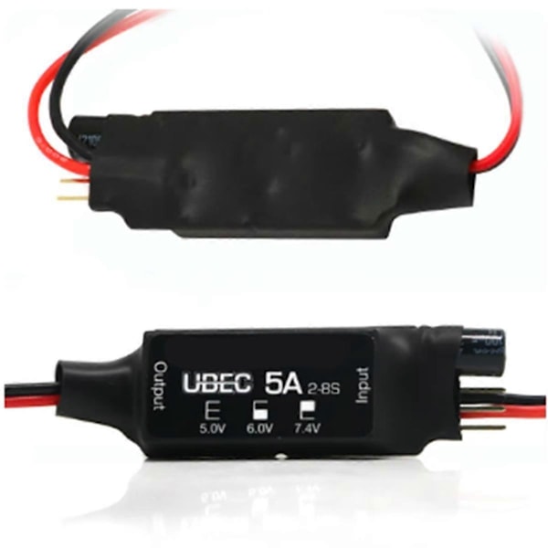 UBEC 5A V2 Luft Høyspent Regulator Modul 2-8S 5V 6V 7.4V 5A Justerbar BEC for Crawler