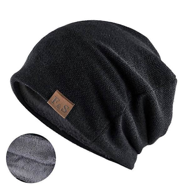 Elastisk Strikket Bomull Sports Varmer Casual Hodeplagg Strikket Solid Unisex