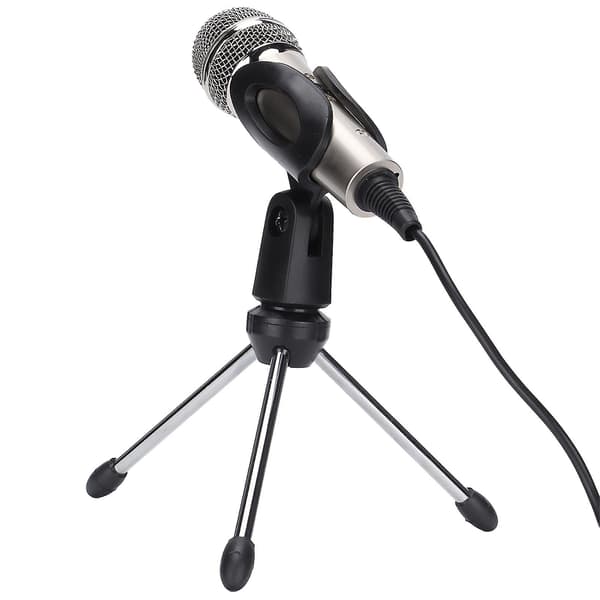 Mini Kondensatormikrofon Set Studioinspelning USB-mikrofon för Livestreaming