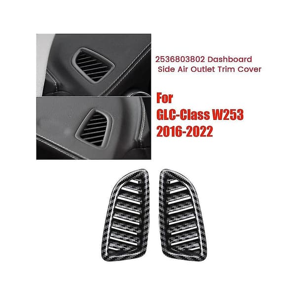 1 par 2536803802 Dashboard Side Trim Frame For Glc-class W253 2016-2022 Luft A/c Outlet Cover A