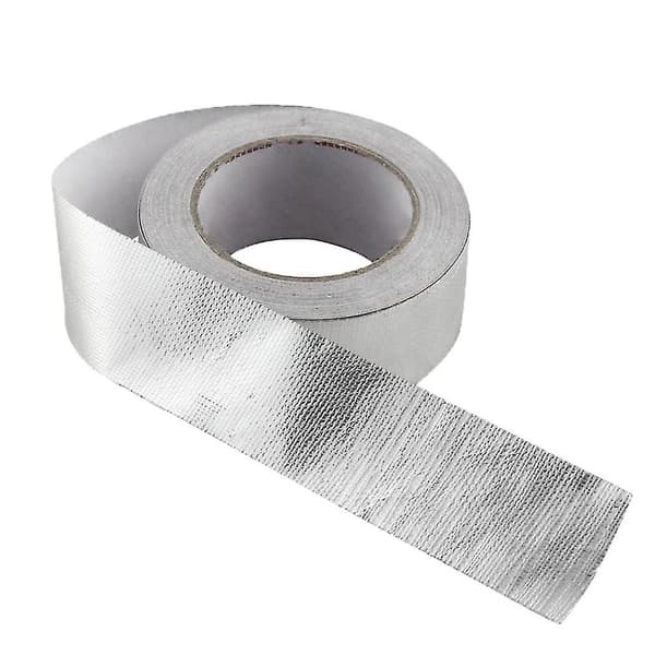 25m Auto Bil Eksosrør Aluminiumfolie Varmeisolasjon Resistent Tape Rull