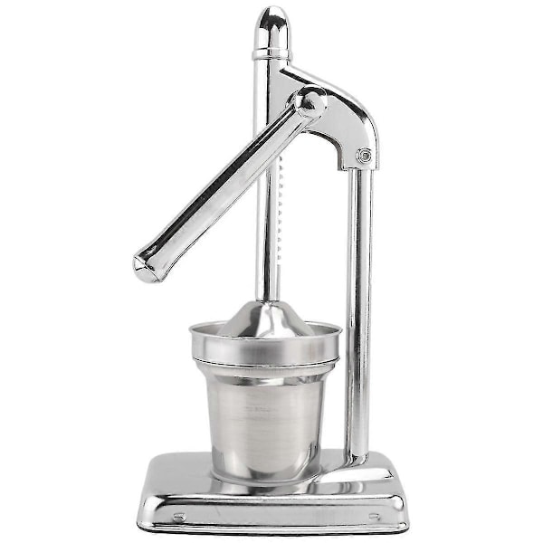 Manuell Press Saftpresse i Rustfritt Stål Håndholdt Grønnsaks- og Fruktpresse Appelsinjuicemaker Blender Saftkopp Kjøkkenutstyr