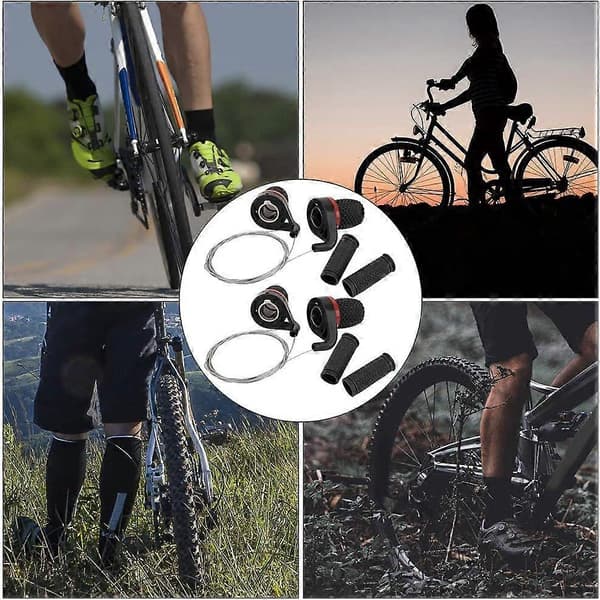 Cykelväxlar, 2 par mountainbikes