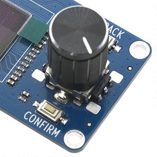 OLED-skjerm kombinert med EC11 roterende encoder-modul IIC-grensesnitt for 1,3 tommer