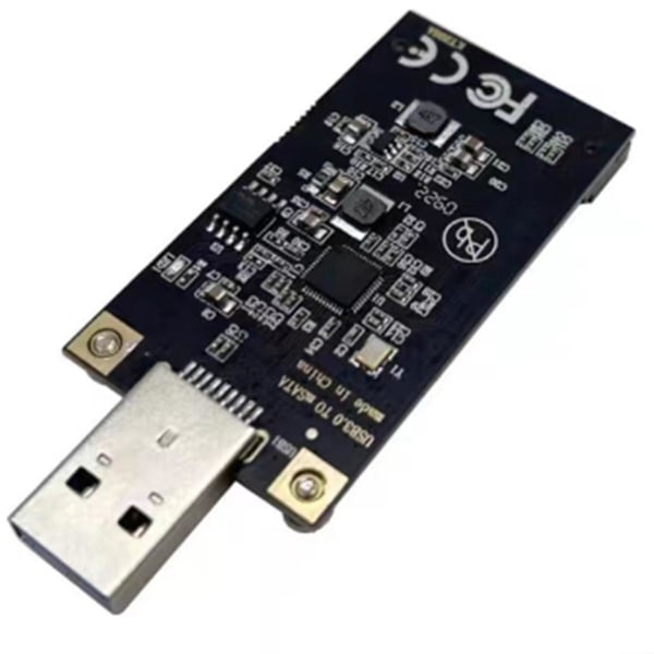 Laadukas Msata To USB 3.0 Solid State Drive Mobiilikiintolevylle Asm1153e Chip Plug And Play Fo