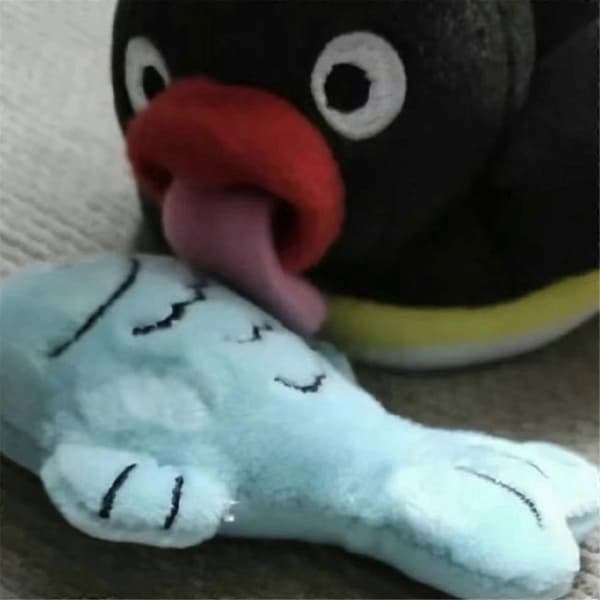 Plush Dukke Søt Pingvin Bordpynt Plush Dukke Lekefigur Barn Bursdagsgave Dekorasjon