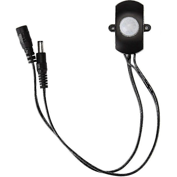 DC 5V-24V 5A PIR Liiketunnistinkytkin DC-liitinkaapelilla LED-nauhavalolle