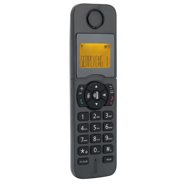 Hjemmekontor Utvidbar Trådløs Telefon Håndsfree Samtale med Anroper-ID US Plugg 100-240V