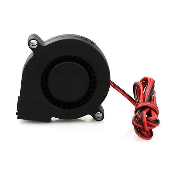 2st Mini Kylfläkt 5015 DC 12V för 3D-skrivare